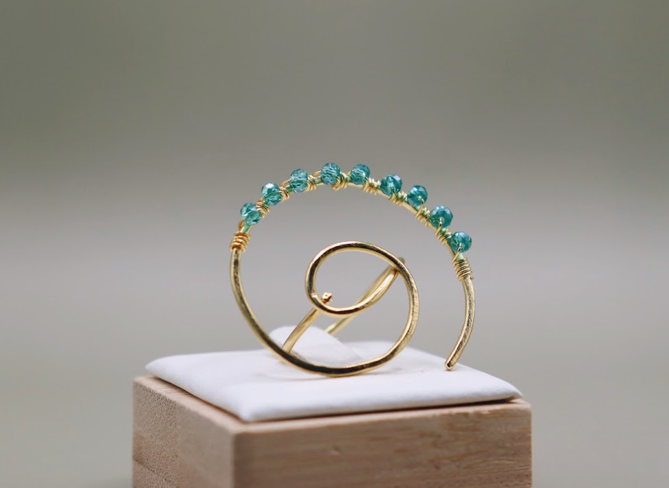 Bague Azzura Spiral
