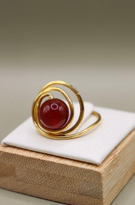 Bague Solaris Rouge