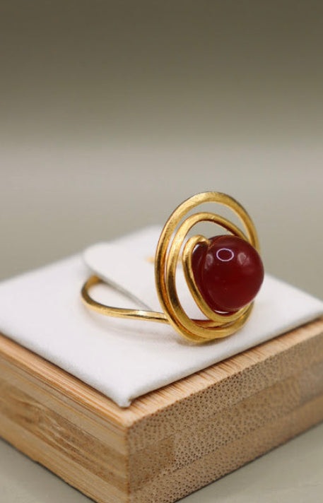 Bague Solaris Rouge