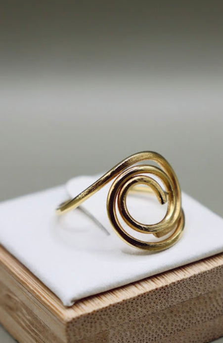 Bague Spirale Aurea