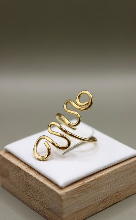 Bague Serpentina Or