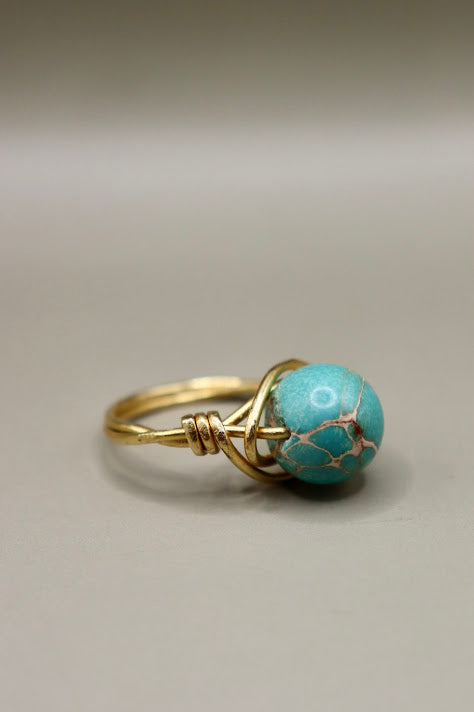 Bague Azura Orbitale