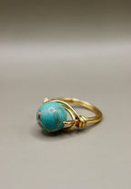 Bague Azura Orbitale