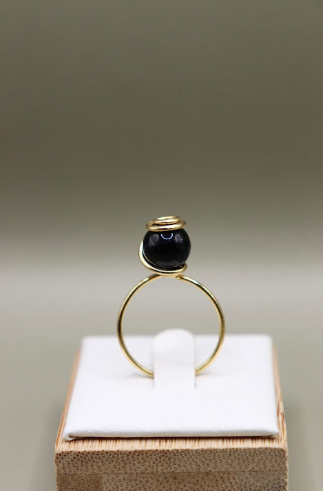 Bague Noctis Spirale