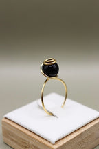 Bague Noctis Spirale